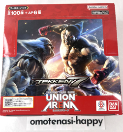 UNION ARENA Tekken 7 Booster Pack UA13BT Trading CardGame 1 BOX 16packs included - Image 1