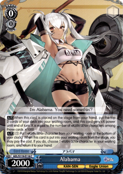 Weiss Schwarz - Azur Lane Vol. 2 (English) - Alabama - AZL/S119-E118 - Image 1