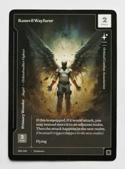 Wonders Of The First Existence - Kanevil Wayfarer - Rare Base #182 - Image 1