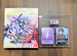 Gundam Card Game Destiny Ignition ST09 Starter Deck + Dice - No Bonus Card - Image 1