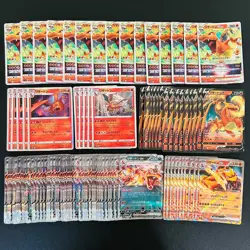 100 Charizard ex V Vstar Holo Full Arts Lot Set Pokemon Japanese Cards W277 - Image 1