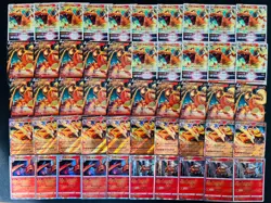 100 Charizard ex V Vstar Holo Full Arts Lot Set Pokemon Japanese Cards W277 - Image 3