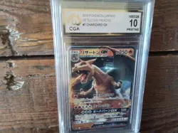 Pokemon Cards promo sr charizard gx 007/024 ex graded art card japanese b10 - Image 1