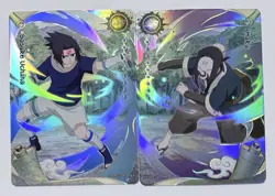 Sasuke Uchiha SSR-133 & Haku SSR-134 Tier 4 Wave 6 Naruto Kayou Card NM - Image 2
