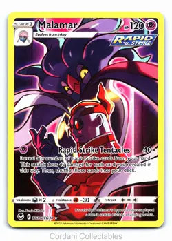 Malamar TG06/TG30 - Silver Tempest Trainer Gallary - Pokemon Card - Near Mint - Image 1