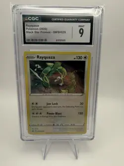 CGC 9 Rayquaza - (Pixel Cosmos Holo) SWSH029 Miscellaneous Cards & Products Holo - Image 1