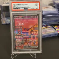 The Pokemon Company Mew ex 053 SVP 151 Basic 180 HP EX Promo PSA 9 Card - Image 1