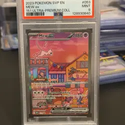 The Pokemon Company Mew ex 053 SVP 151 Basic 180 HP EX Promo PSA 9 Card - Image 2