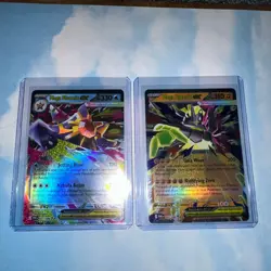 Mega Zygarde ex + Mega Starmie ex * Pokemon Perfect Order Lot * 2 Cards NM - Image 2