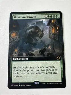 Unnatural Growth (Extended Art) Innistrad: Midnight Hunt Regular - Image 1