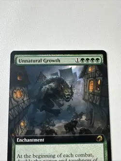 Unnatural Growth (Extended Art) Innistrad: Midnight Hunt Regular - Image 3