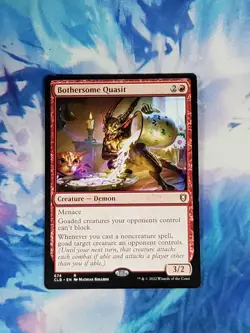 MTG Bothersome Quasit (674/1080) Commander Legends Battle for Baldur's Gate - LP - Image 1