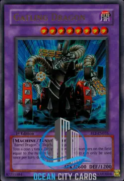 Yugioh Gatling Dragon 1st Ed Ultra FET-EN035 - Image 1