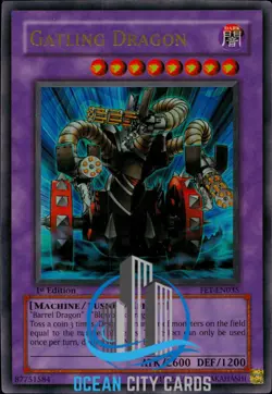 Yugioh Gatling Dragon 1st Ed Ultra FET-EN035 - Image 3