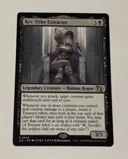 MTG Rev, Tithe Extractor - Foundations Jumpstart (Anime) NM - Image 1