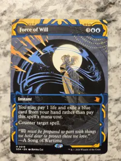 FORCE OF WILL ~ NM ~ MTG - 0019 SOA Secrets of Strixhaven: Mystical Archive - Image 2