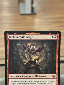 AFR Adventures in the Forgotten Realms 138/281 Delina, Wild Mage Free Shipping! - Image 2