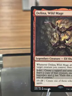 AFR Adventures in the Forgotten Realms 138/281 Delina, Wild Mage Free Shipping! - Image 5