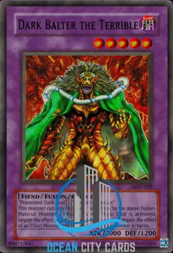 Yugioh LOD-002 Dark Balter The Terrible Super Rare - Image 5