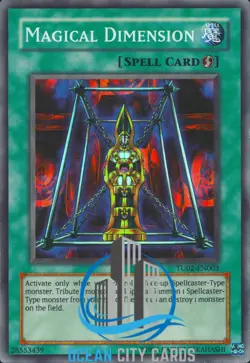 Yugioh Magical Dimension TU02-EN003 Super Rare LP - Image 1