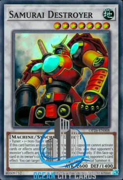 Yugioh Samurai Destroyer OP26-EN008 Super Rare - Image 1