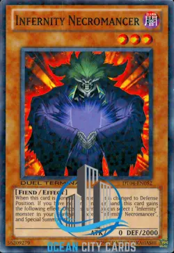 Yugioh Infernity Necromancer DT04-EN052 Common Duel Terminal NM/LP - Image 1