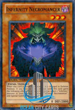 Yugioh Infernity Necromancer DT04-EN052 Common Duel Terminal NM/LP - Image 3