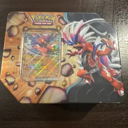 Pokemon Paldea Legends Tin - Koraidon EX - Factory Sealed w/ 5 Booster Packs - Image 3