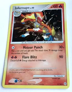 Infernape 5/130 Pokemon Diamond & Pearl Holo - Image 1
