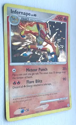 Infernape 5/130 Pokemon Diamond & Pearl Holo - Image 2