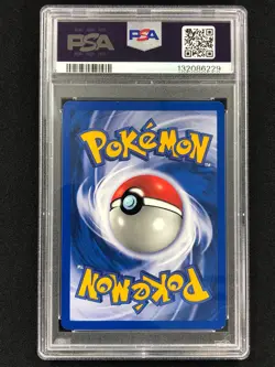 Pokemon 2001 Ampharos 1st Holo + Swirl! 1/64 Neo PSA 8 - Image 2