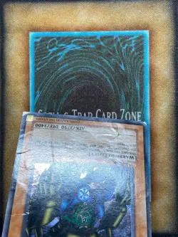 Yugioh Gate Guardian MRD-000 Secret Rare 1st Ed DAMAGED HEAVY PLAYED - Image 5