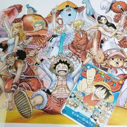 PSL ONE PIECE Card Game - Monkey D. Luffy P-033 P Weekly Shonen Jump Promo OPCG - Image 1
