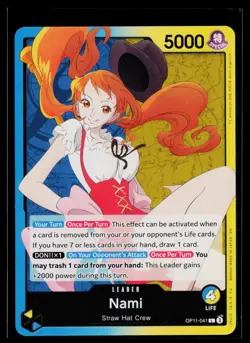 One Piece CCG Nami OP11-041 - A Fist of Divine Speed - Image 1