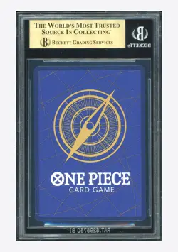 One Piece BGS 10 PRISTINE Monkey D Luffy Manga Alt Art 2025 EB02-061 EB02 JPN - Image 2