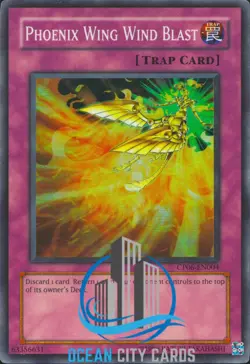 Yugioh Phoenix Wing Wind Blast CP06-EN004 Super Rare - Image 3
