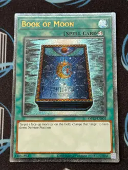 Yugioh Book of Moon OP13-EN001 Ultimate Rare NM - Image 1