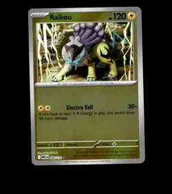 Raikou – 048/132 – Mega Evolution – Reverse Holo – Near Mint Pokemon Card TCG - Image 1