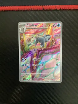 Arctibax 209/193 Paldea Evolved Illustration Rare Pokemon TCG Card NM - Image 1