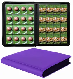 16 Pocket Trading Card Binder for MTG, TCG Sports Cards - 1000+ Slots - Image 1