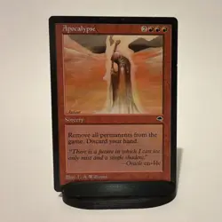 Magic: The Gathering Apocalypse Tempest Red Rare Sorcery Card L. A. Williams - Image 1