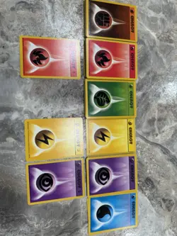 Pokemon Energy Cards From 1999 And A Few 2nd Edition Energy Cards - Image 2
