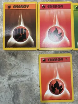 Pokemon Energy Cards From 1999 And A Few 2nd Edition Energy Cards - Image 3