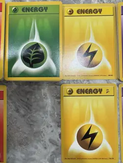 Pokemon Energy Cards From 1999 And A Few 2nd Edition Energy Cards - Image 4