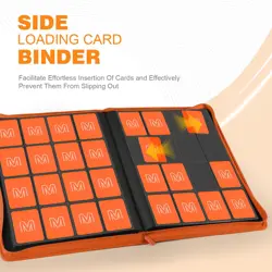 16 Pocket Card Binder for 1000+ Trading Cards, MTG, TCG, Sports Cards Holder - Image 3