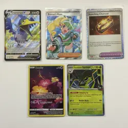 Pokemon Card Lot (5 Cards) - Vintage Modern Hyper Ultra IR SIR Reverse Holo Rare - Image 1
