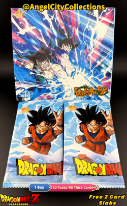 DBZ DBS Dragon Ball CCG TCG Booster Box 30 Packs Thick Card Goku Vegeta Doujin - Image 1