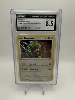 CGC 8.5 Rayquaza - (Pixel Cosmos Holo) SWSH029 Misc Cards & Products Holo - Image 1