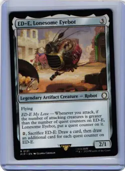 ED-E, Lonesome Eyebot #131 | Near Mint | Fallout Magic MTG - Image 1