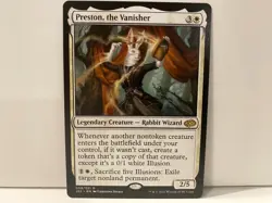 x1 NM Preston, the Vanisher Jumpstart 2022 Regular MTG - Image 1